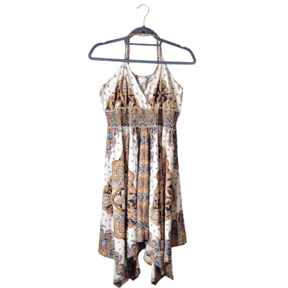 plus size chiffon dresses Midi Dress with Flowy Long Sleeves and Waist Applique Size:[EU-42 & US-9.5] Love & Bravery Black extra_50_small